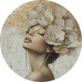 BigFreddy® Gilded Petals and Serenity Akoestisch Rond  bigfreddy-shop