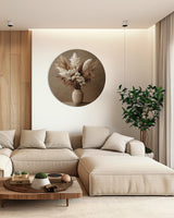 BigFreddy® Rustic Dried Flower Akoestisch Rond bigfreddy-shop Ø 40 cm Met gratis ophangsysteem akp-009-40x40-r-mozm