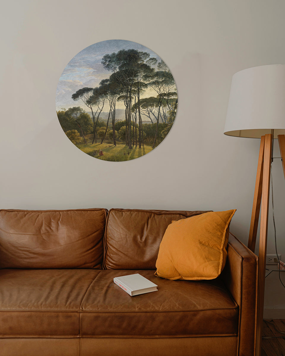 BigFreddy® Umbrella Pines Akoestisch Rond bigfreddy-shop 40 cm Met gratis ophangsysteem akp-005-40x40-r-mozm