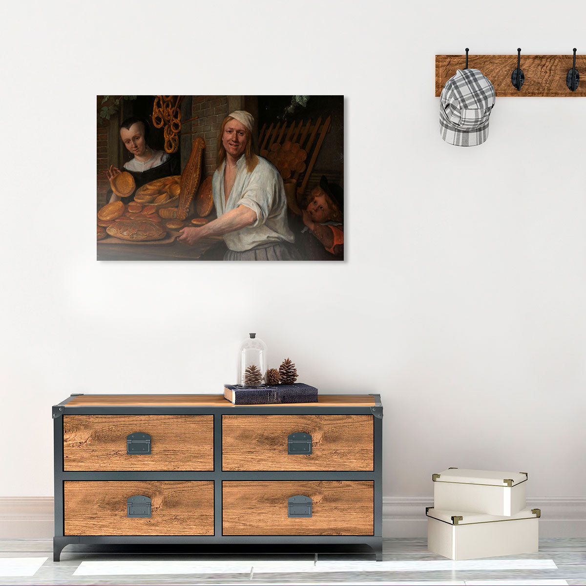 Aluminium - Bakker Arent Oostwaard en zijn vrouw  bigfreddy-shop