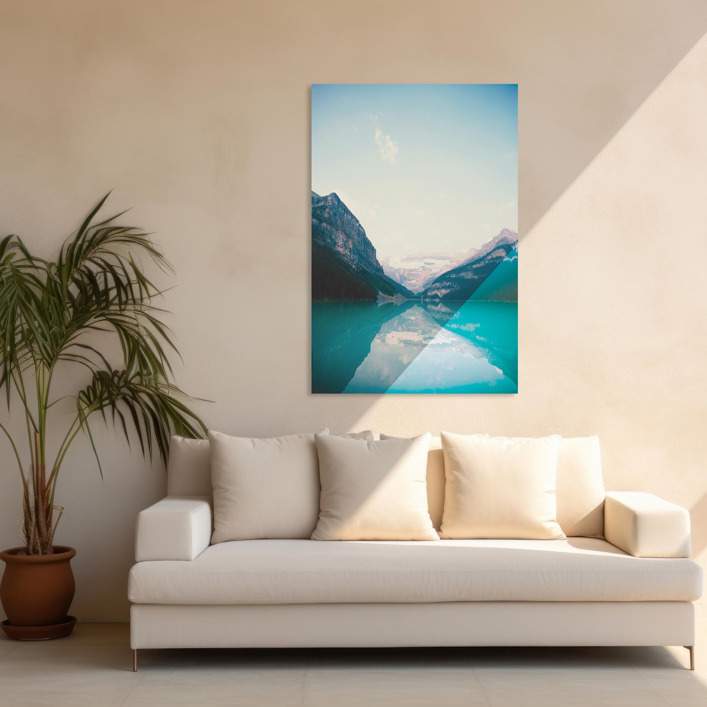 Foto op Glas customizable bigfreddy-shop