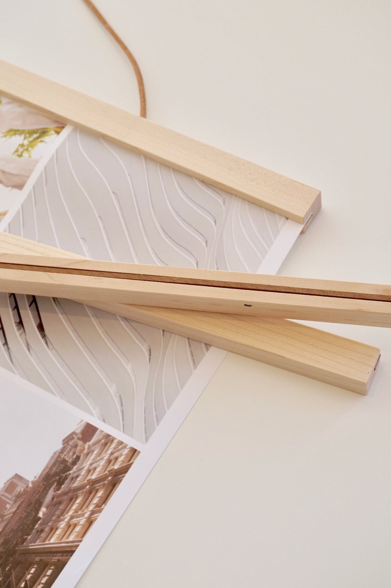 Poster ophangsysteem bigfreddy-shop 25 cm instawall-msys-wood-25