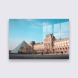 Plexiglas - Le Louvre  bigfreddy-shop 70x50 cm Blind kunststofophangsysteem 