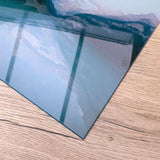 Glas - 60x90 cm - Zilver Metale Ophangsysteem generated generated