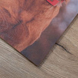 Wood - 70x118 cm - Aluminium Ophangprofiel generated generated